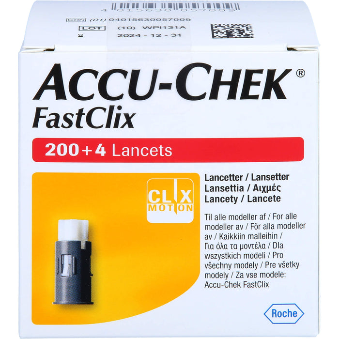 Accu Chek Fastclix, 204 St LAN