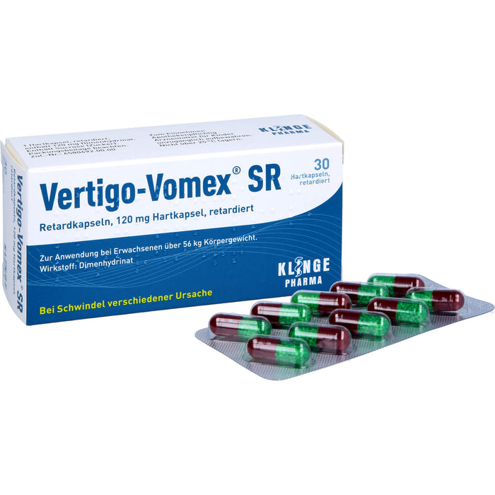 Vertigo-vomex Sr Ret 120mg, 30 St REK