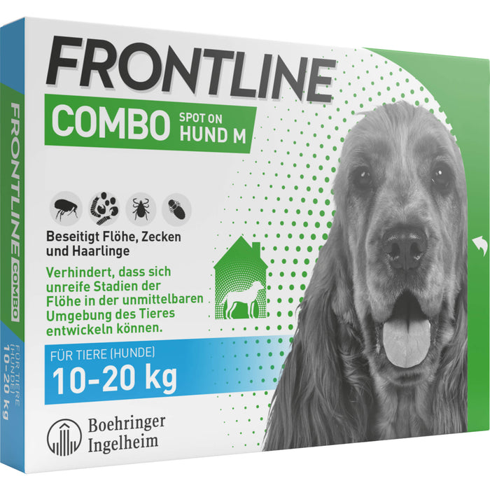 Frontline Combo Spo Hund M, 3 St LOE