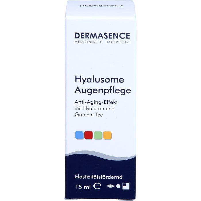 DERMASENCE Hyalusome Augenpflege elastizitätsfördernd, 15 ml Lösung