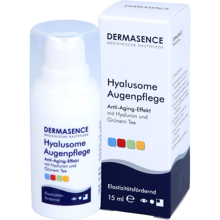 DERMASENCE Hyalusome Augenpflege elastizitätsfördernd, 15 ml Lösung