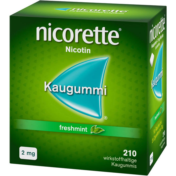 Nicorette 2mg Freshmint, 210 St KGU