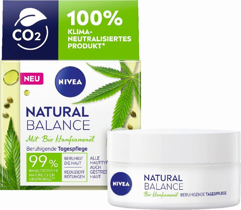 NIVEA Natural Balance beruhigende Tagespflege, 50 ml Creme