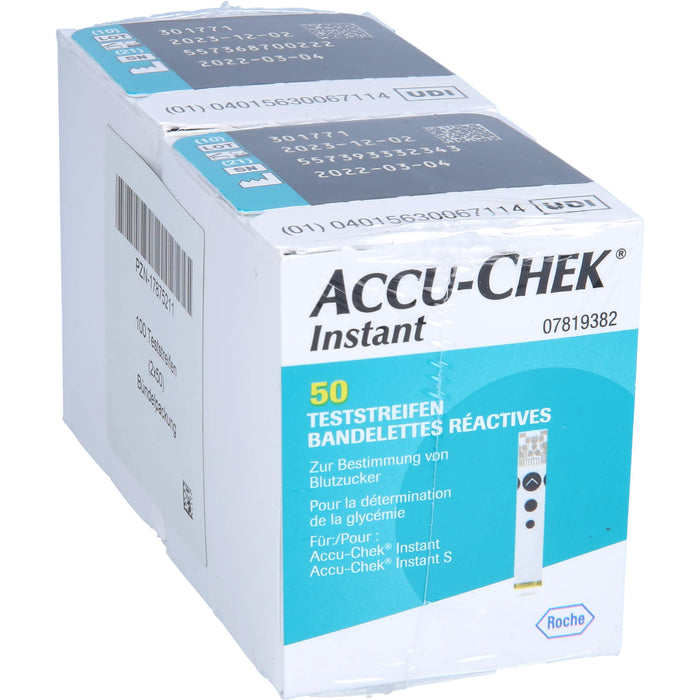 Accu Chek Instant Teststre, 2X50 St TTR