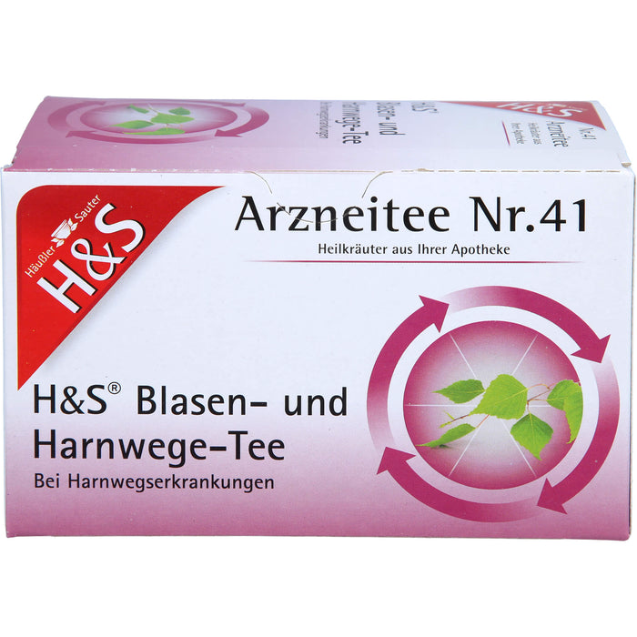 H&s Blasen Und Harnweg Tee, 20X2 g FBE