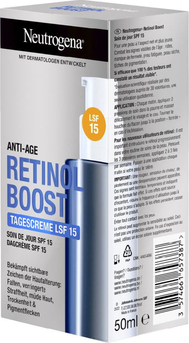 Neutrogena Anti-Age Retinol Boost Tagescreme LSF 15, 50 ml Creme