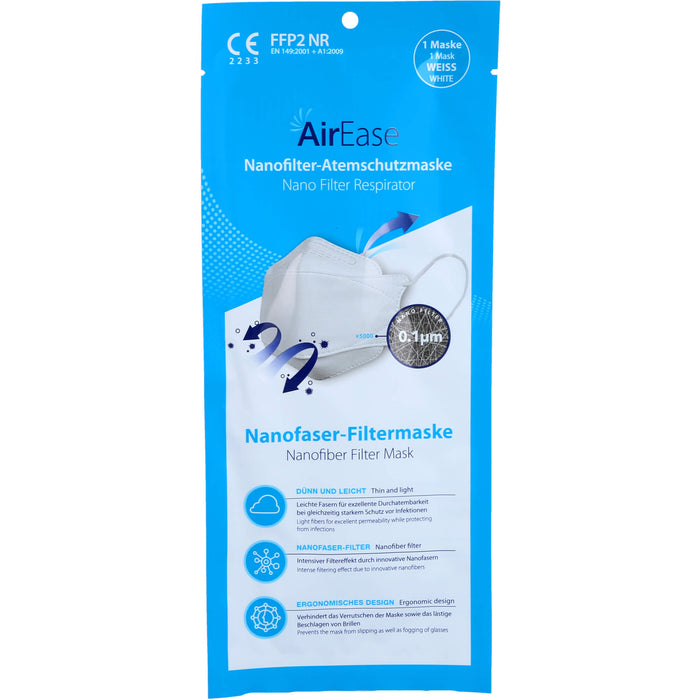 Air Ease Ffp2 Nanofilt Mas, 1 St