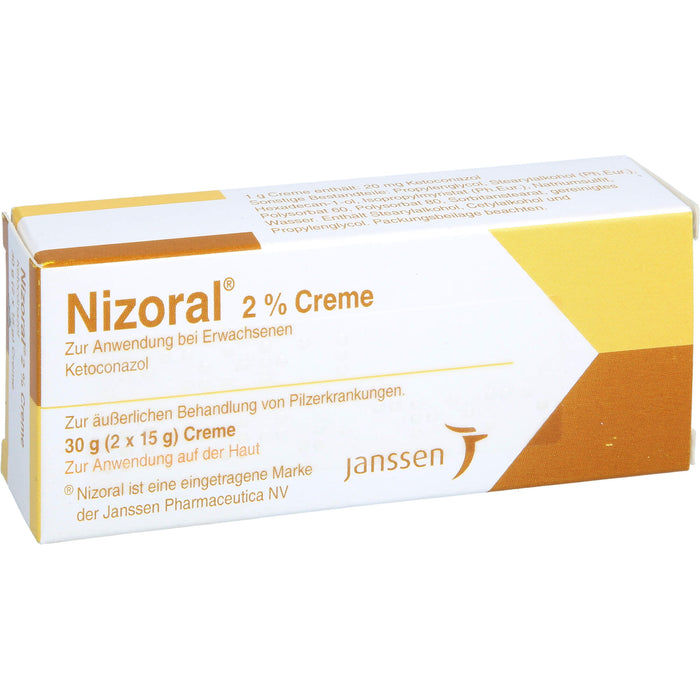 Nizoral 2% kohlpharma Creme bei Pilzerkrankungen, 30 g Creme