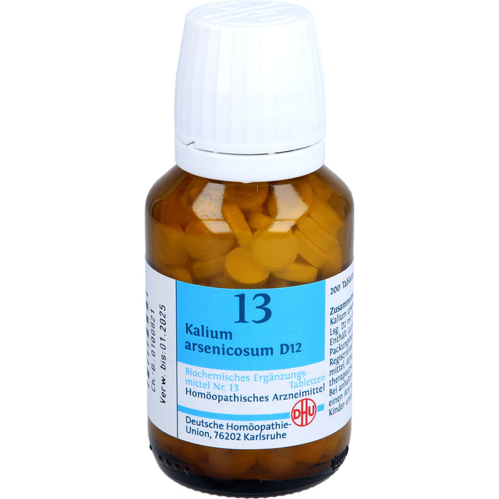 DHU Schüßler-Salz Nr. 13 Kalium arsenicosum D12 Tabletten, 200 St. Tabletten