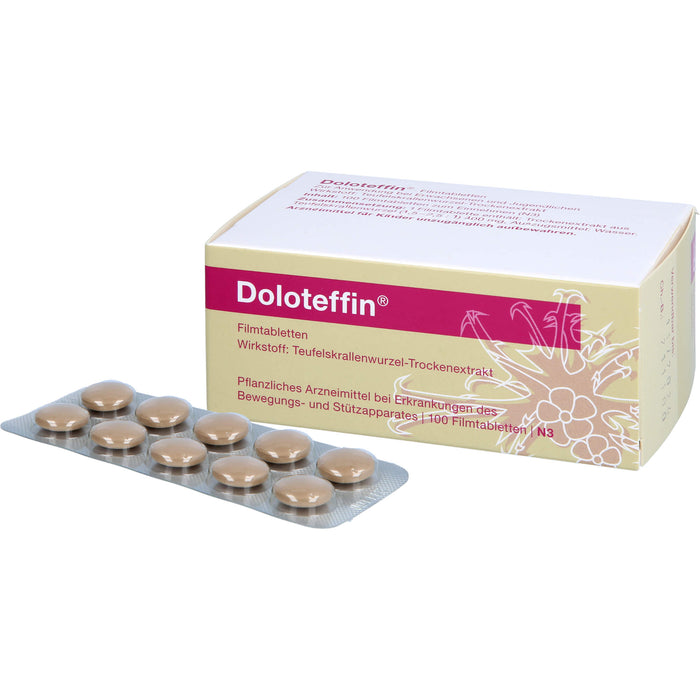 Doloteffin Filmtabletten bei Erkrankungen des Bewegungs- und Stützapparates, 100 St. Tabletten