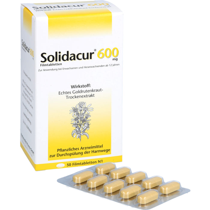 Solidacur 600 mg, Filmtabletten, 50 St FTA