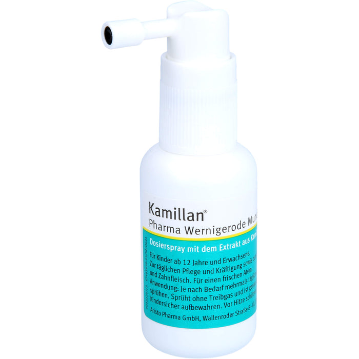 Kamillan Mundspray zum Schutz von Mundschleimhaut und Zahnfleisch, 30 ml Spray