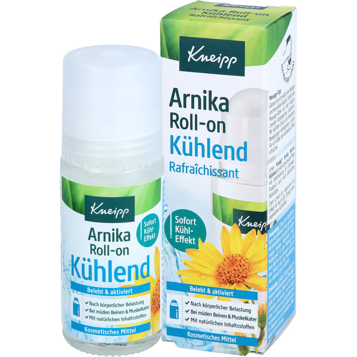 Kneipp Arnika Roll-On kühlend belebt und aktiviert, 50 ml Lösung