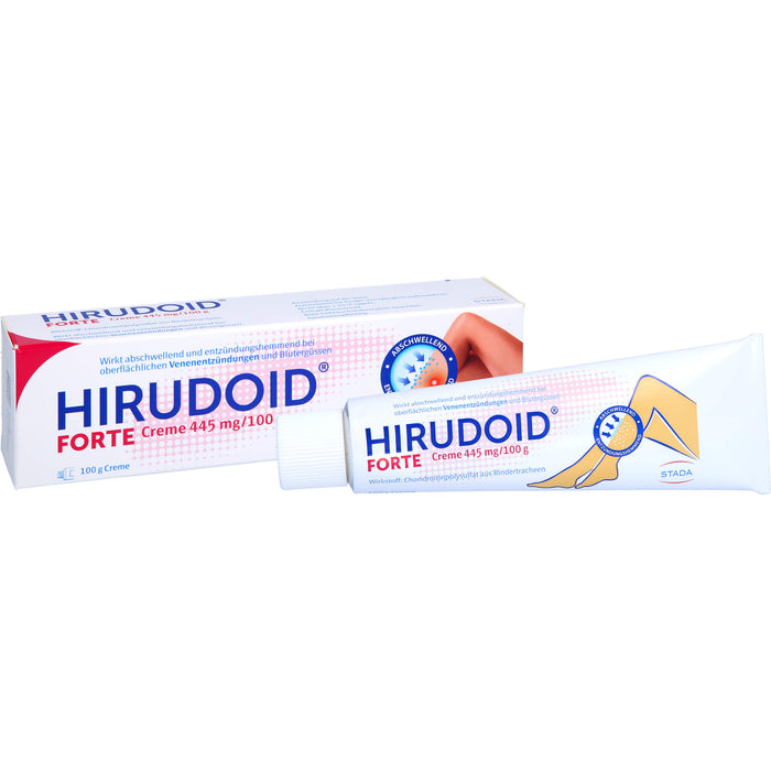Hirudoid forte Creme wirkt abschwellend und entzündungshemmend, 100 g Creme