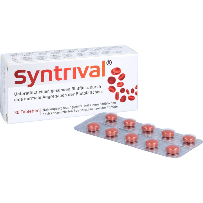 Syntrival unterstützt einen gesunden Blutfluss Tabletten, 30 St. Tabletten