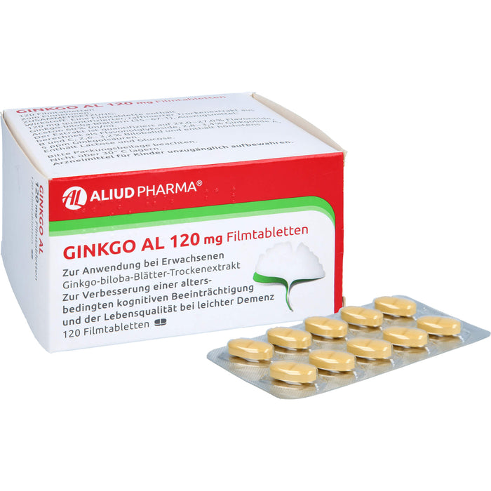 Ginkgo AL 120 mg Filmtabletten, 120 St FTA
