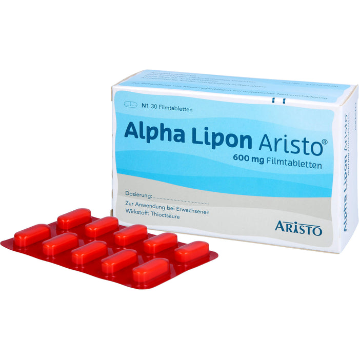 Alpha Lipon Aristo 600 mg Filmtabletten, 30 St FTA