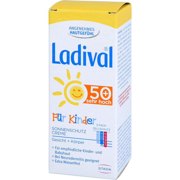 Ladival für Kinder LSF 50+ Sonnenschutz-Milch, 50 ml Creme