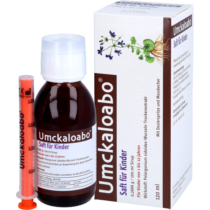Umckaloabo für Kinder Saft, 120 ml Lösung