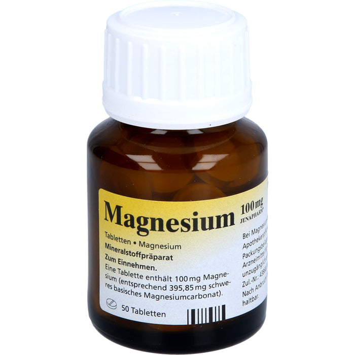 Magnesium 100 mg JENAPHARM Tbl., 50 St TAB