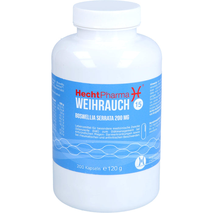 Hecht H 15 Weihrauch GPH Kapseln 200 mg, 200 St. Kapseln