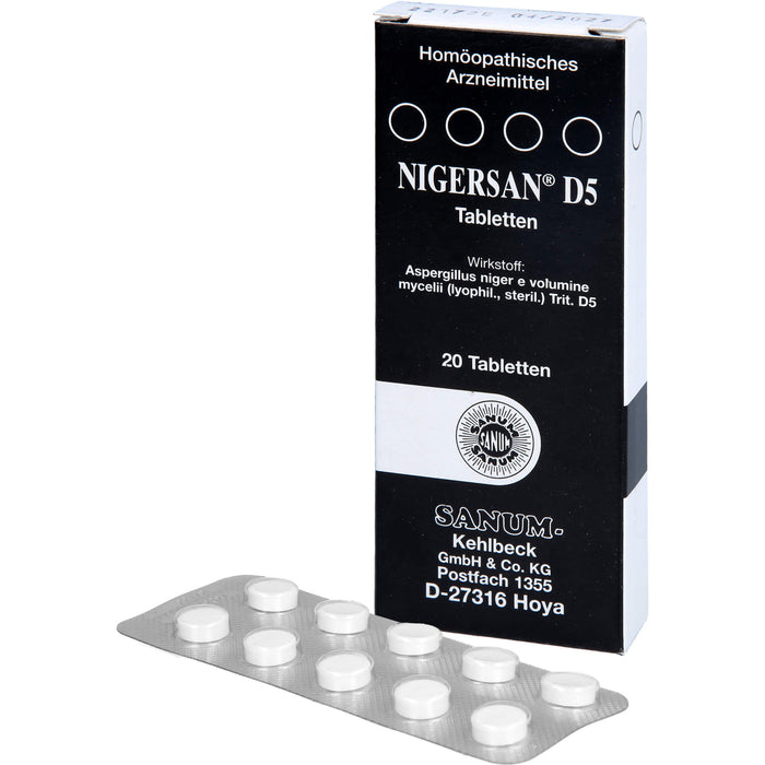 Nigersan D5 Tabletten, 20 St. Tabletten