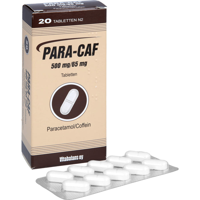 PARA-CAF 500 mg/65 mg, 20 St. Tabletten