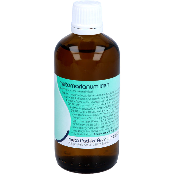 Metamarianum B12 N Tropf., 100 ml MIS