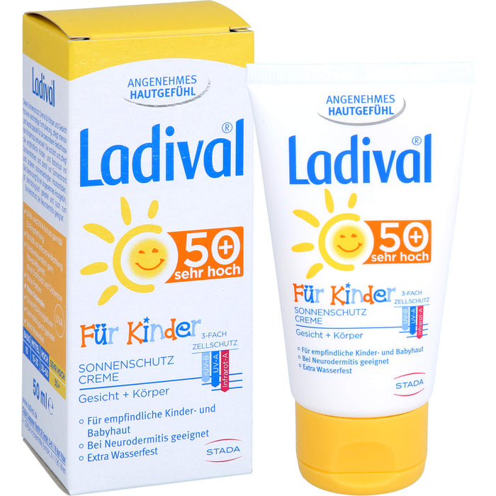 Ladival für Kinder LSF 50+ Sonnenschutz-Milch, 50 ml Creme