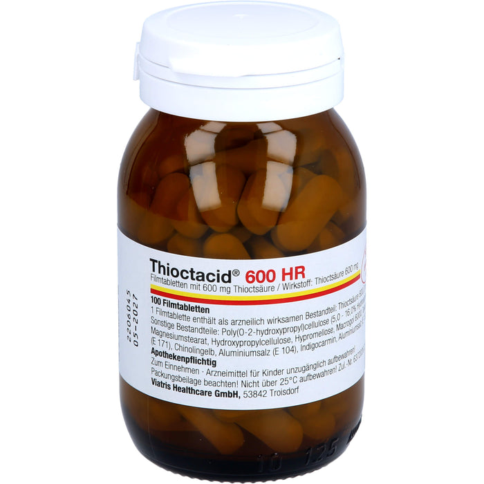 Thioctacid 600 HR Filmtabletten, 100 St. Tabletten