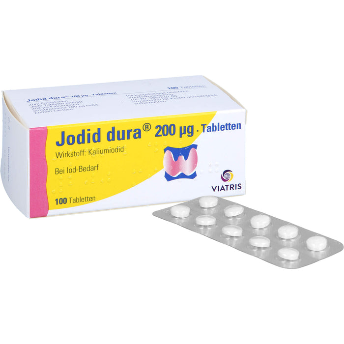 Jodid dura 200 µg, Tabletten, 100 St. Tabletten