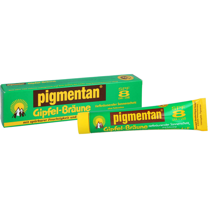 pigmentan Gipfel-Bräune SPF 8 Sonnenschutzcreme, 50 ml Creme