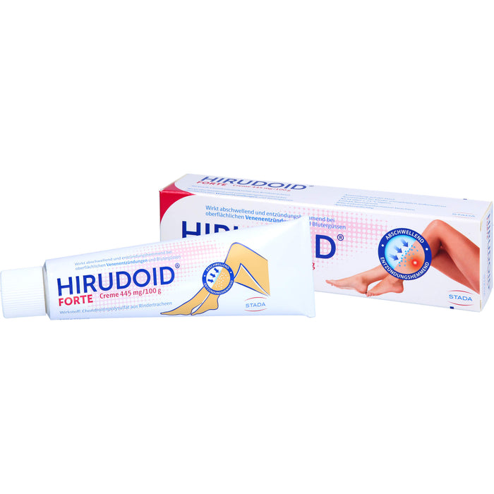 Hirudoid forte Creme wirkt abschwellend und entzündungshemmend, 100 g Creme