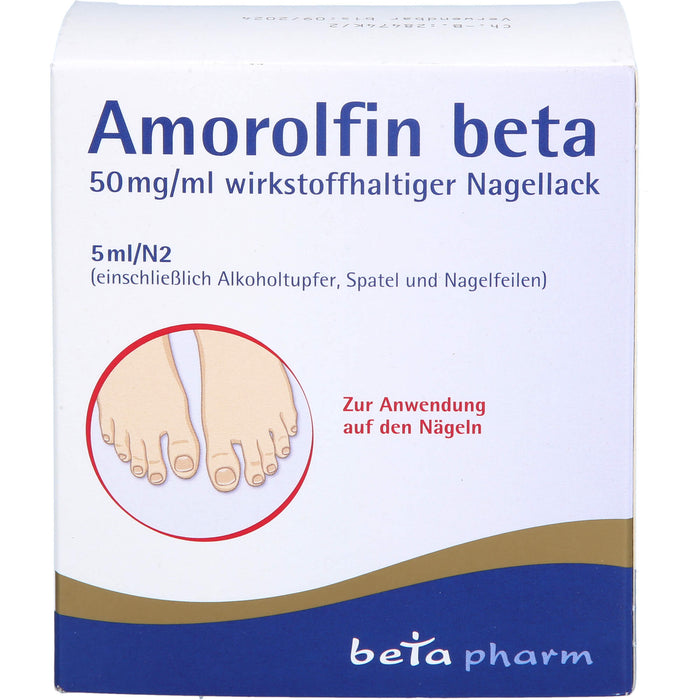 Amorolfin Beta 50mg/ml Naw, 5 ml NAW