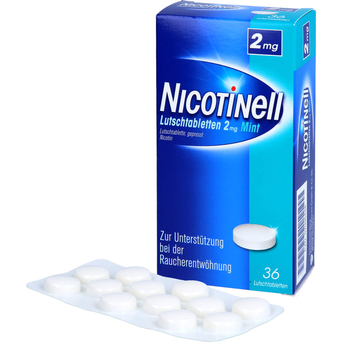 Nicotinell Lutschtabletten 2 mg Mint, 36 St LUT