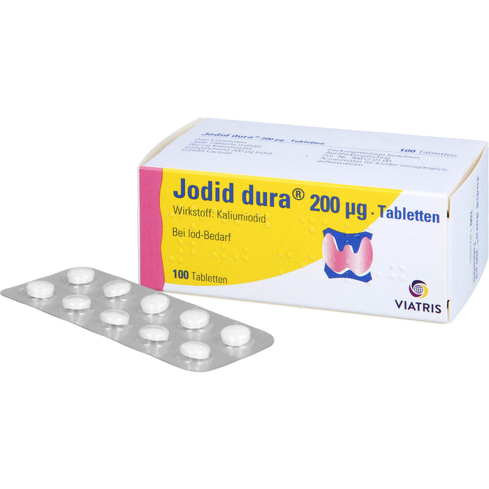 Jodid dura 200 µg, Tabletten, 100 St. Tabletten