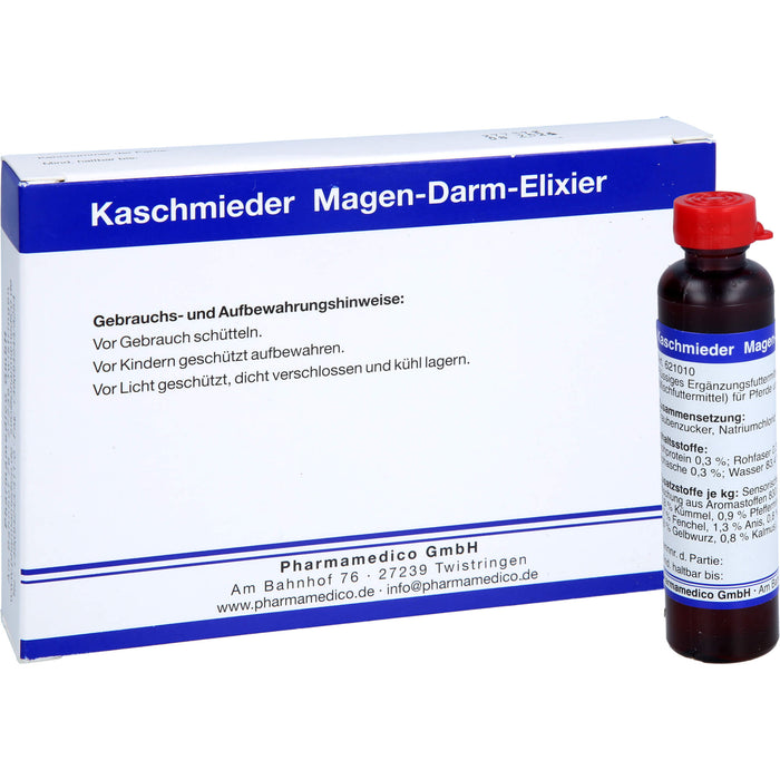 Kaschmieder Magen-Darm-Elixier für Pferde Mischung, 108 ml Lösung