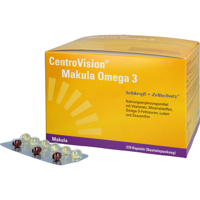 CentroVision Makula Omega 3, 270 St KAP