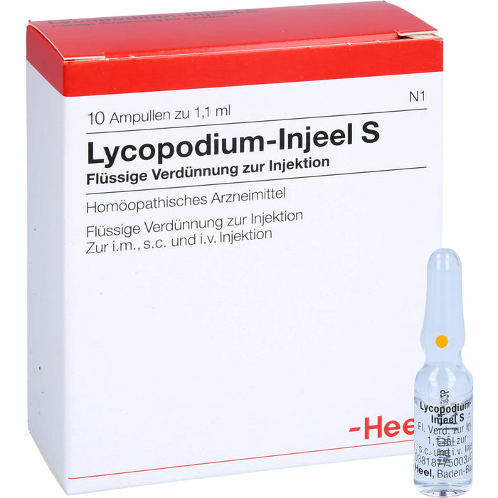 Lycopodium-Injeel S Inj.-Lsg., 10 St AMP