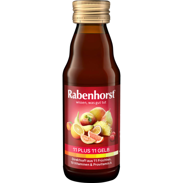 Rabenhorst 11 plus 11 gelb Direktsaft, 125 ml Lösung