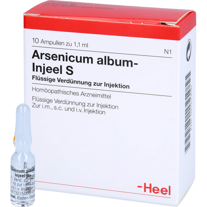 Arsenicum album-Injeel S Ampullen, 10 St. Ampullen
