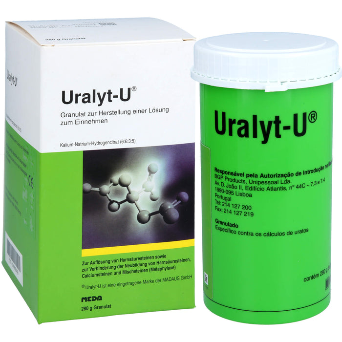 Uralyt-U kohlpharma Granulat zur Herstellung einer Lösung zum Einnehmen, 280 g GRA