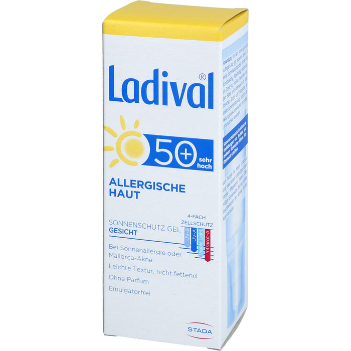 Ladival Allergische Haut LSF 50+ Sonnenschutz-Gel, 50 ml Gel