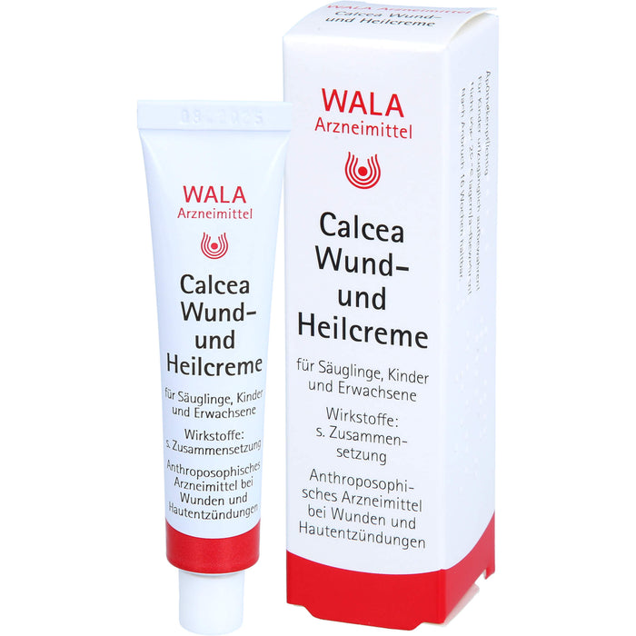 WALA Calcea Wund- und Heilcreme Creme, 10 g Creme