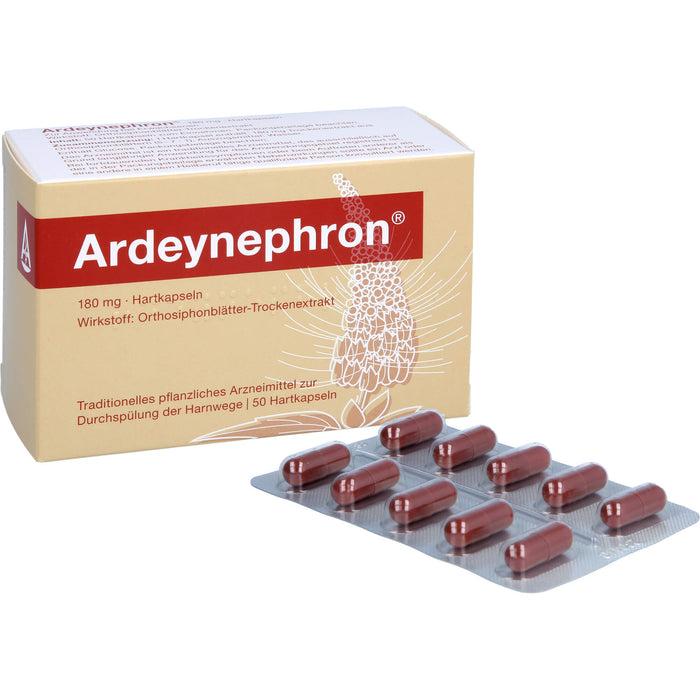 Ardeynephron 180 mg Hartkapseln zur Durchspülung der Harnwege, 50 St. Kapseln