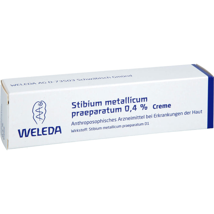 Stibium met. praep. 0.4% Weleda Creme, 25 g CRE