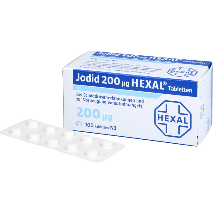Jodid 200 µg HEXAL Tabletten, 100 St. Tabletten