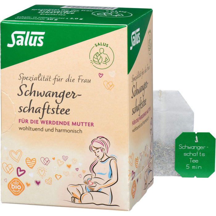 Schwangerschaftstee Bio Salus, 15 St. Filterbeutel