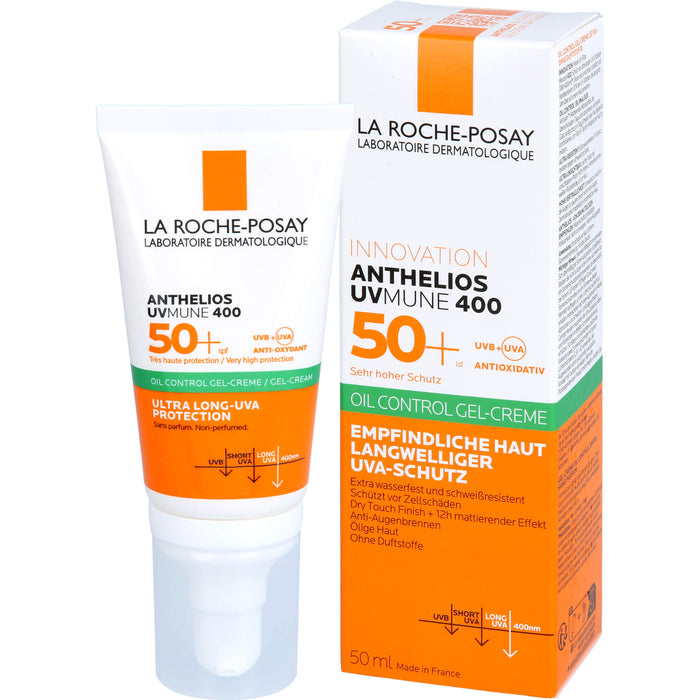 LA ROCHE-POSAY Anthelios XL LSF 50+ mattierende Gel-Creme, 50 ml Creme