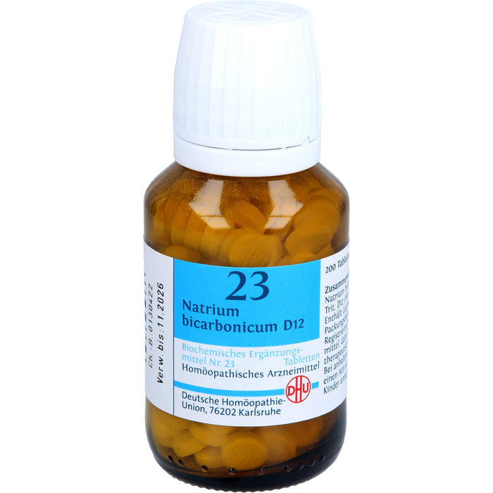 DHU Schüßler-Salz Nr. 23 Natrium bicarbonicum D12 Tabletten, 200 St. Tabletten